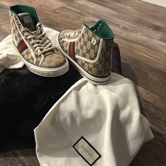 1977 high top Gucci sneakers authentic - Picture 8 of 8